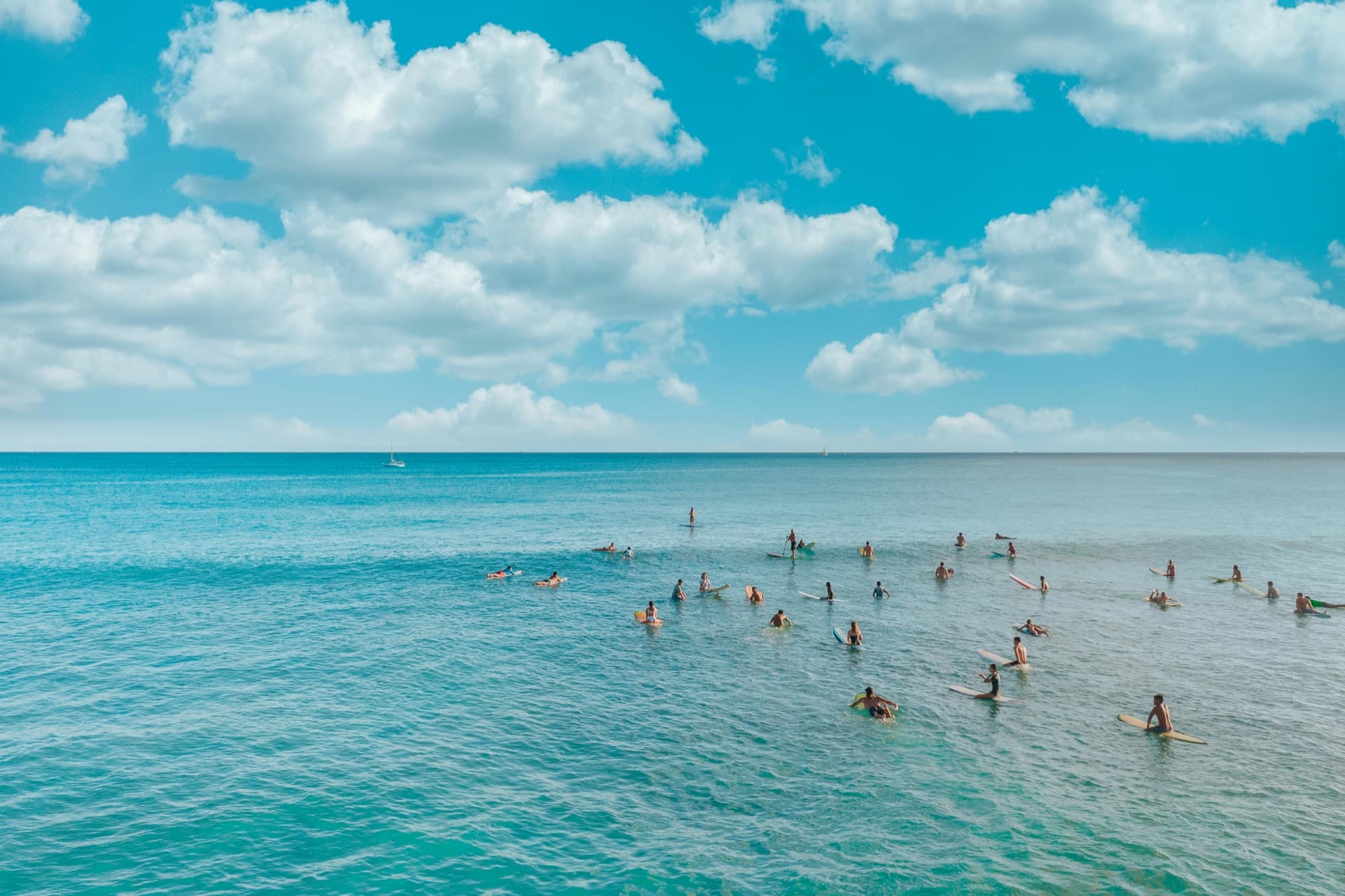 Bondi Beach morning surf